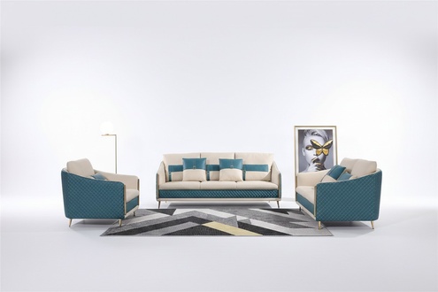 Sofa Set 3+1+1 Seater Set Sofa Upholstery Couch Leather Upholstery Set Group