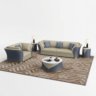 Sofa Set 3+1 Seater Sofas Couch Upholstery Furniture Couches Leather Office New