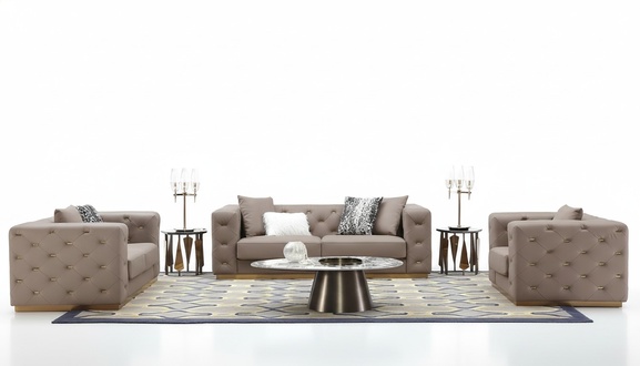 Sofa Set 321 Seater Modern Sofa Furniture Living Room Designer Sofa Textile New