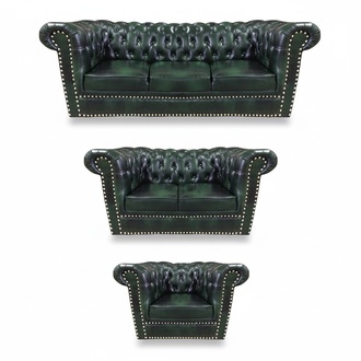 3-piece sofa set living room 3+2+1 modern design armchair Chesterfield