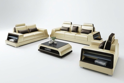 Sofa set couch sofa seat set 3 + 2 + 1 complete set modern living room new