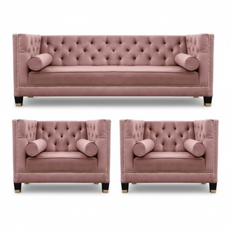 Luxury Sofa Set 311 Armchair Italian Furniture Seating Couch Set New