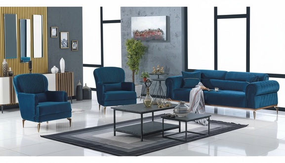 Sofa set Sofa couch upholstered seating set seat cushions seating landscape 3+1+1