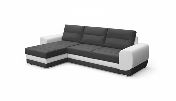 Sofa sofa bed designer sofa with bed function + storage bed corner sofa couch NEW