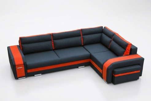 Sofa Sleeper Sofa Designer Sofa with bed function + storage bed Corner Sofa Couch (New)