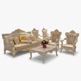 Sofa Set 3+1+1 Seater Coffee Table Set Sofa Armchair Sofas New Set 4pcs