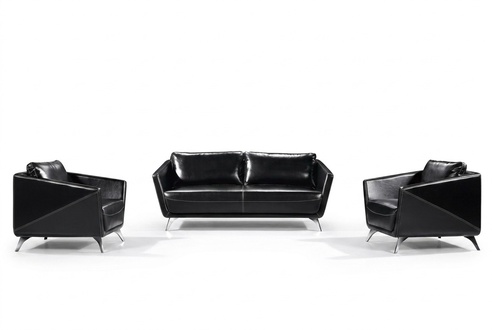 Sofa set 3+1+1 seater leather sofa couch living area set design modern