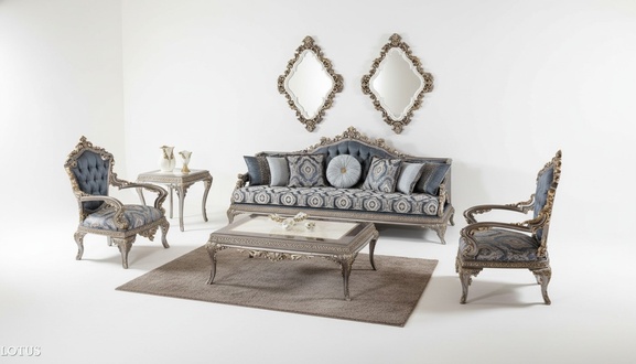 Sofa set 3+1+1 seat luxury furniture sofa set couch sofa upholstery 3-piece new
