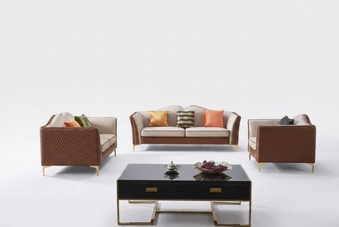 Sofa set 3 + 2 + 1 seater classic living area sofas couches upholstery new