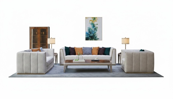 Sofa set 3+2+1 seater classic living area sofas couches