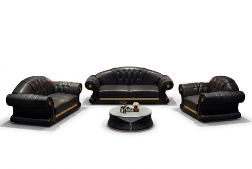 Sofa set 3+2+1 seater living landscape upholstery sofa couch set sofas leather