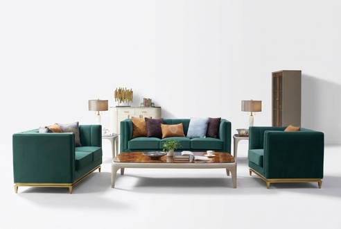 Sofa set 3+2+1 seater set design sofas upholstery couches leather relax