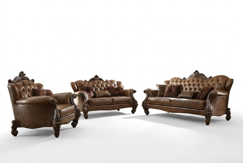 Sofa set 3+2+1 seater sofa couch upholstery set couches leather Chesterfield