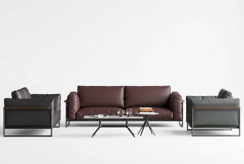 Sofa Set 3pcs Set Italian Furniture Living Room Sofas