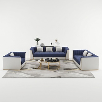 Sofa set 3 2 1 seater set design sofas upholstery couches textile relax modern
