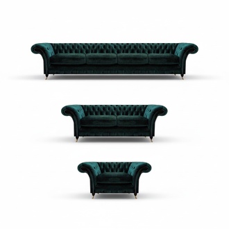 Sofa set luxury textile complete sofas living room armchairs new couches