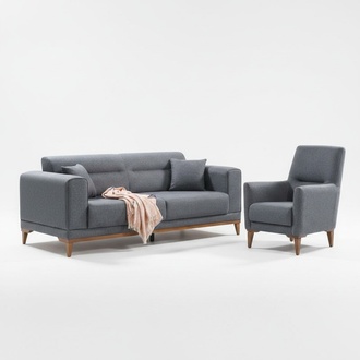 Sofa set seating furniture couch upholstery set seating set landscape 3+1 seater