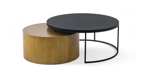 Coffee table lounge table side table 2-piece