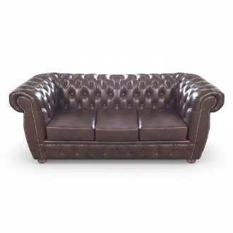 Sofa three-seater couch luxury design Chesterfield seating furniture living room