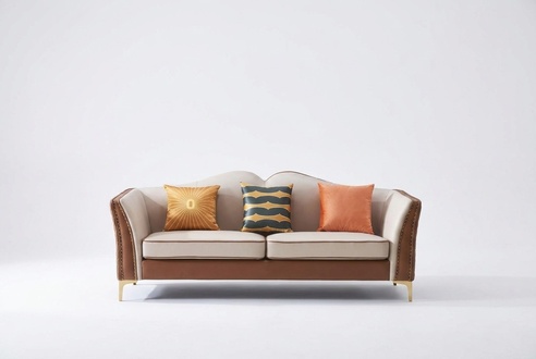 Sofa three-seater couch classic new upholstery 3 seater leather couches leather sofa