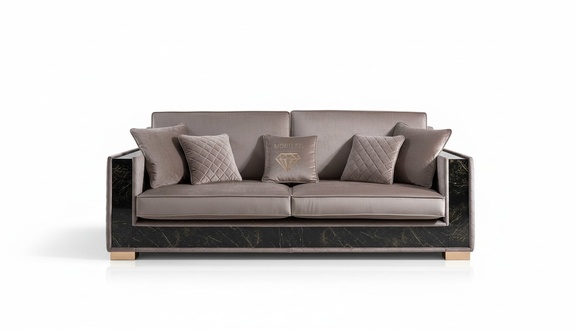 Sofa three-seater couch upholstery design seat sofas room furniture fabric 3-seater modern