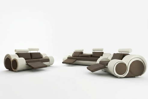 Sofa Upholstery 3+2 Seat Designer Sofa Leather Sofa Couch Set