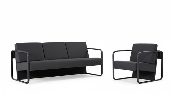 3-seater sofas fabric sofa set 2-piece leather office furniture sofa upholstered armchair