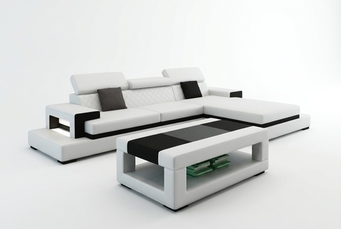 Sofas corner sofa leather sofa upholstery living landscape couch sofa corner set JV FURNITURE®