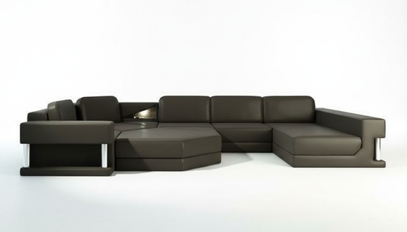 Sofas Living Landscape Design Corner Sofa Leather New U Shape Sofa Couch Upholstery Couches