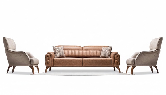 Sofaset Sofa Set Seating Group Couch Set Upholstery Set Sofa Ensemble Lounge 3+1+1