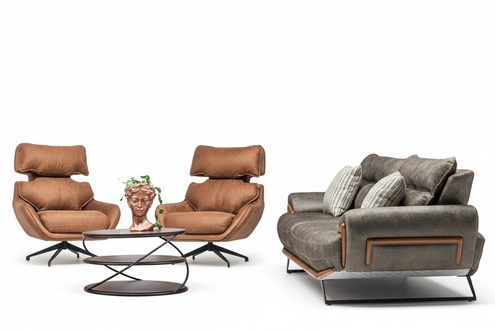Sofaset Sofa Set Seating Group Couch Set Upholstery Set Lounge Sofa Set 3+1+1