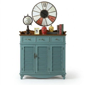 Real Wood Chests Of Drawers Blue Sideboard Cabinets Sideboard Shelf Dresser Dressers New