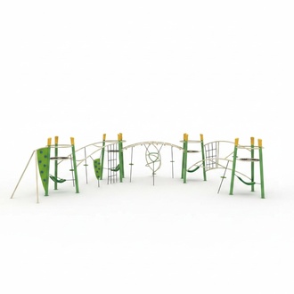 Sports ground for children Climbing garden Outdoor plastic play tower