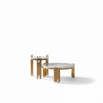 Stainless Steel Side Round Design Table Tables Gold Couch Living Room Side Tables