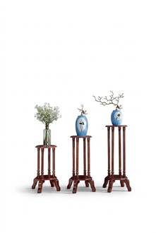 Stand Flower Stand Wood Flowerpot Stand 3pcs Set