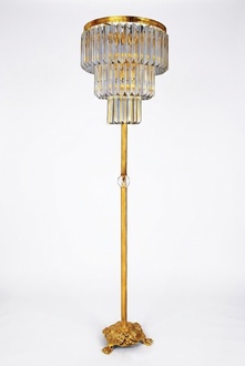 Floor Lamp Lights Gold Furniture Lamp Standing Living Room Modern