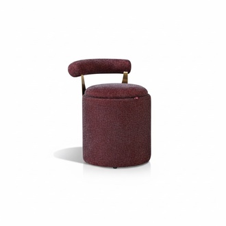 Stool Bedroom Red New Creative Modern Design Furniture Luxury Stainless Steel Textile