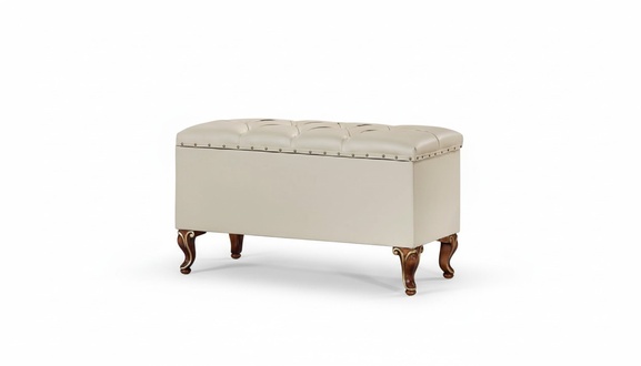 Stool Design Wood Italian Furniture Luxury Living Room Footstool Stile Elisa