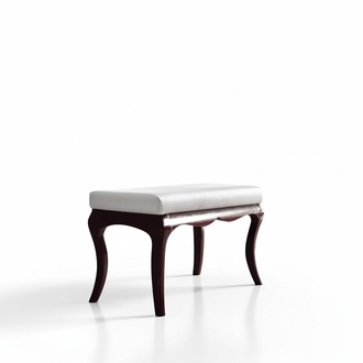 Stool Designer Luxury Upholstery Bench Seat Relax Antique Style
