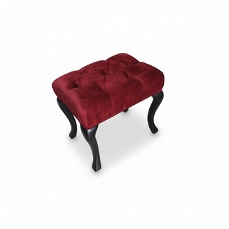 Stool Roma Designer Luxury Stool Upholstery Seat Textile Relax Side Sofa New