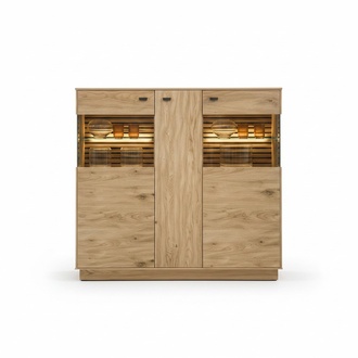 Storage cabinet cupboard display cabinet glass display chest of drawers