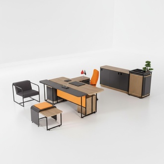 Study desk Office equipment Office cabinet Luxury coffee table