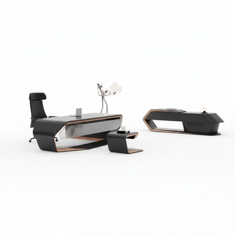 Study furniture set desk coffee table sideboard luxury furniture