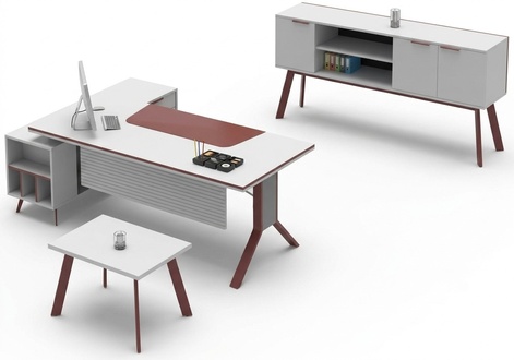 Home office set coffee table table sideboard office furniture 3-piece set
