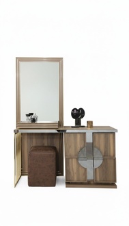 Stylish bedroom set luxury dressing table with mirror design new