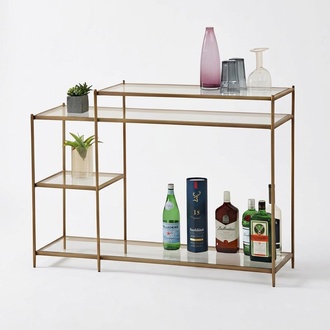 Stylish console table perfect for hallway or living room 120x30x80.