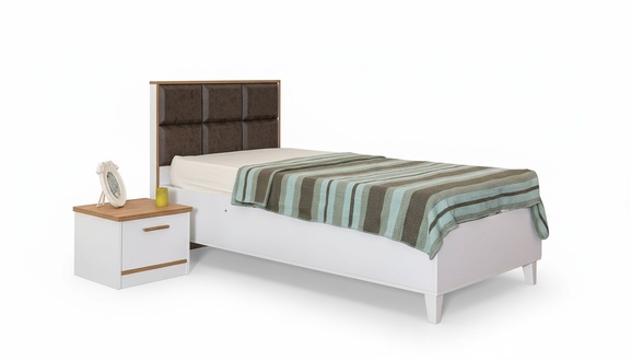 Stylish children\'s bed Designer youth bed Luxurious wooden sleeping beds