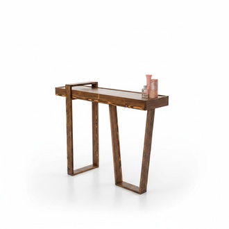 Stylish High-Quality Console Table Brown Living Room Console Modern Designer