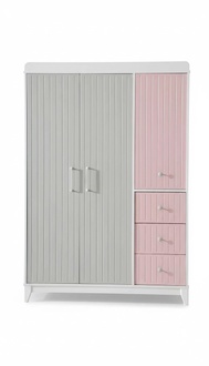 Stylish wardrobe multicoloured wood wardrobe design children\'s room