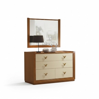 Set 2pcs. chest of drawers mirror chests of drawers group console cabinets
